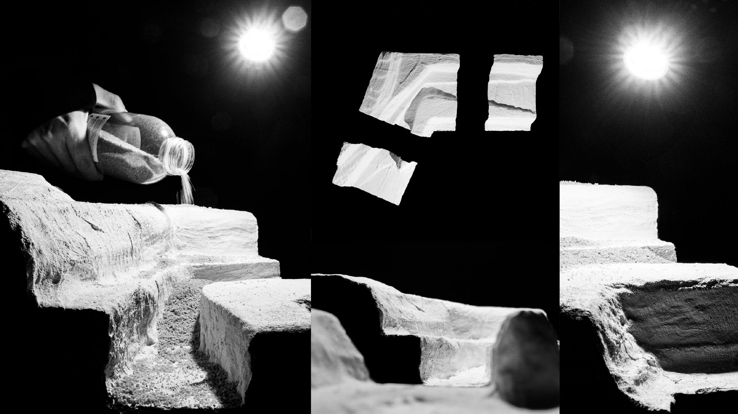 Physical model — erosion test
